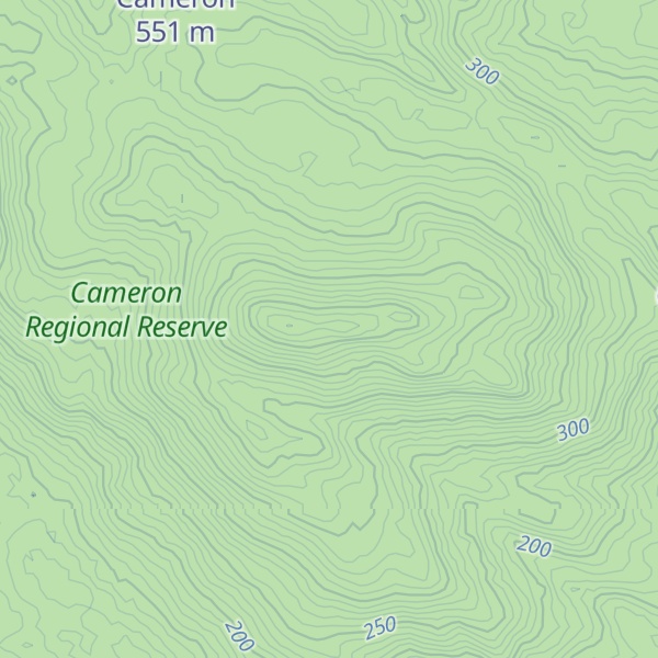 Map of Endurance Bluff