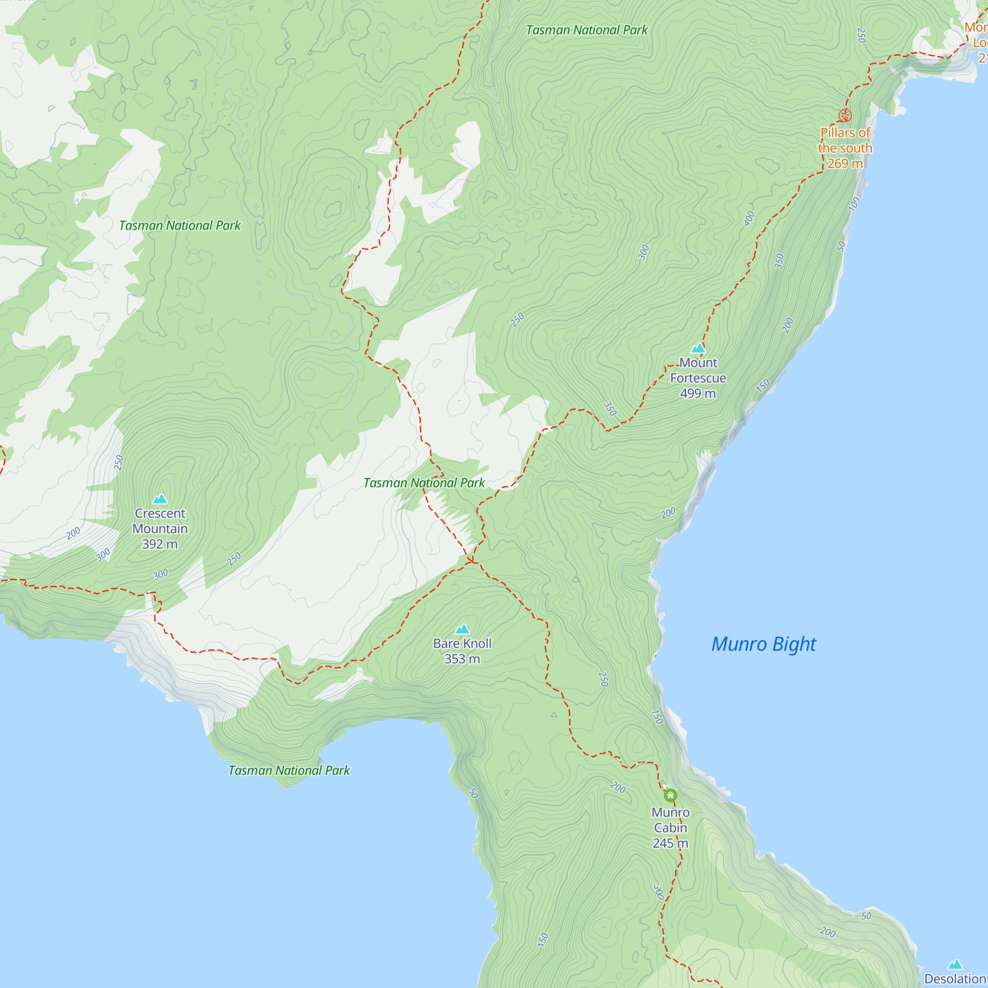 Retakunna Cabin map