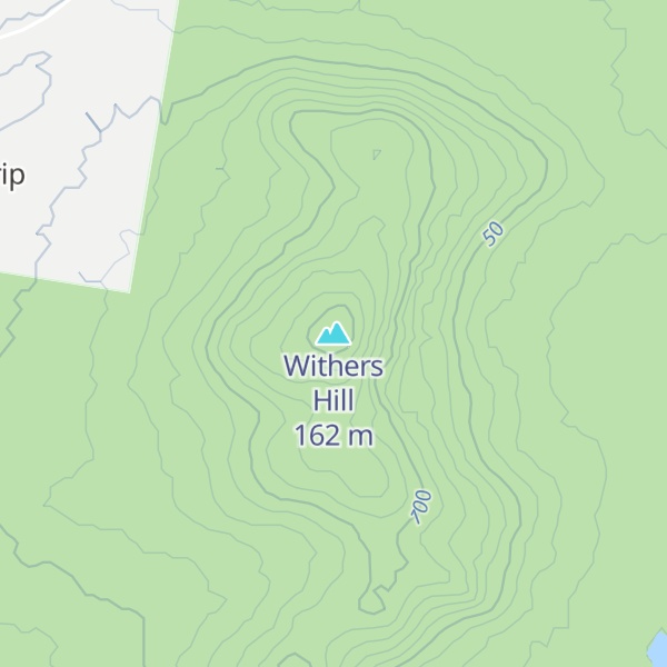 Map of Withers Hill