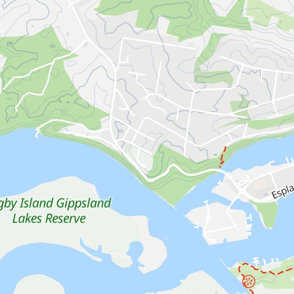 Map of Mount Barkly