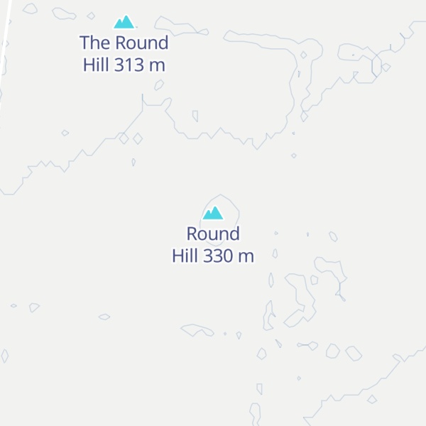 Map of Round Hill