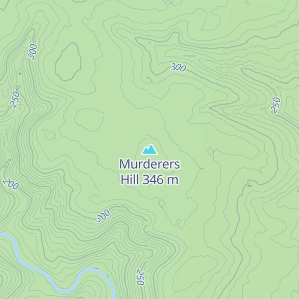 Map of Murderers Hill