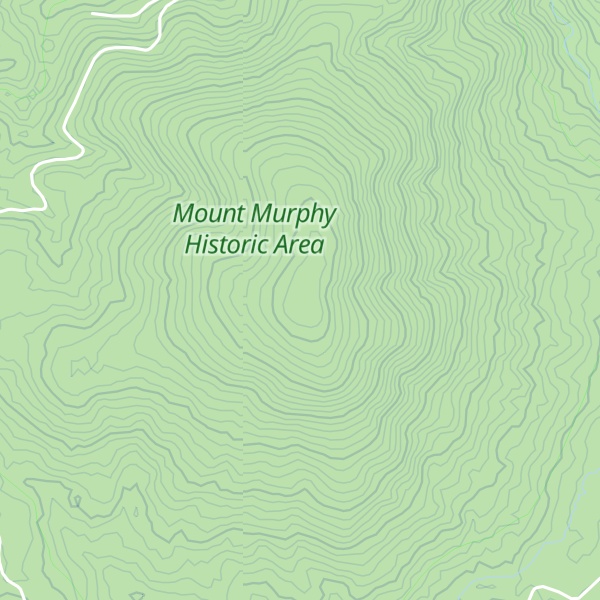 Map of Mount Murphy