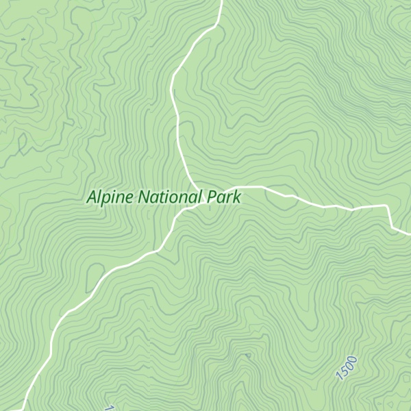 Map of Mount Pinnibar
