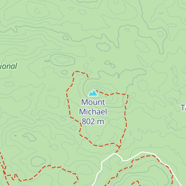 Map of Mount Michael