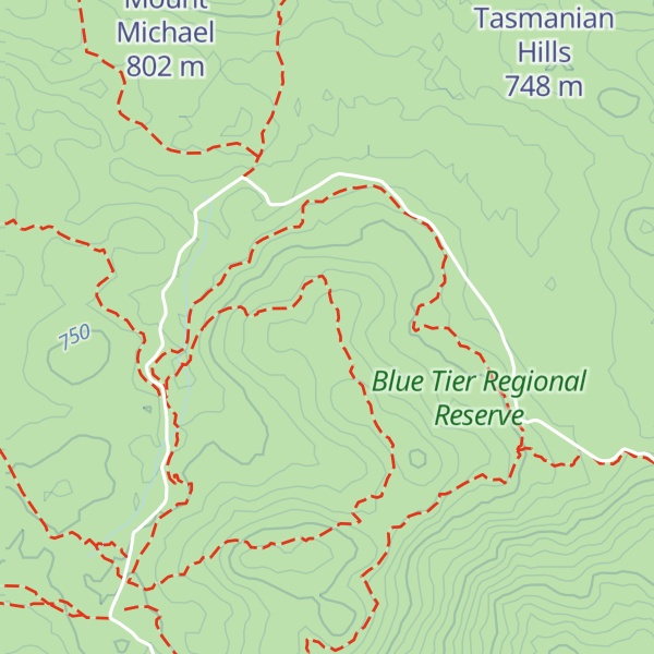 Map of Mount George