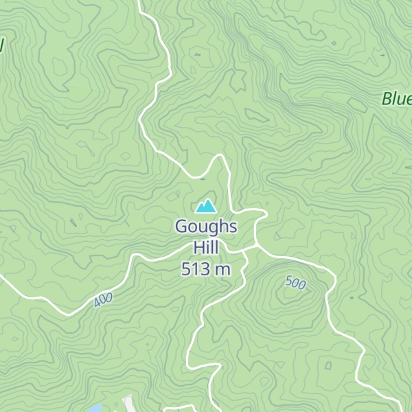 Map of Goughs Hill