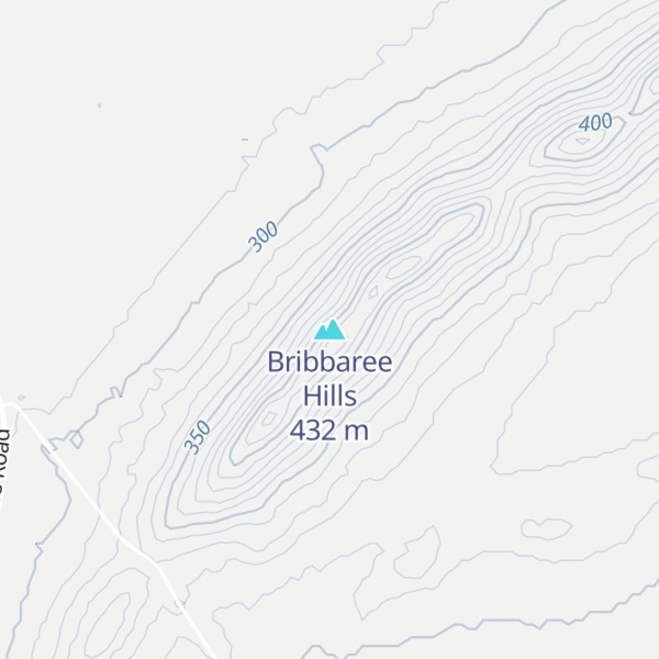 Map of Bribbaree Hills