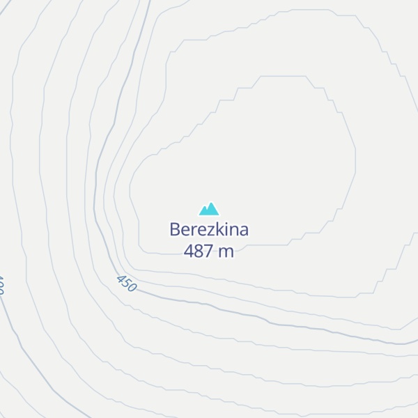 Map of Berezkina