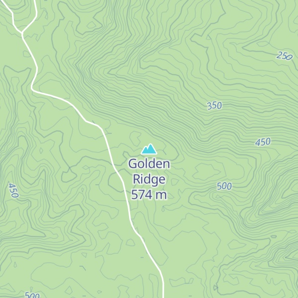 Map of Golden Ridge