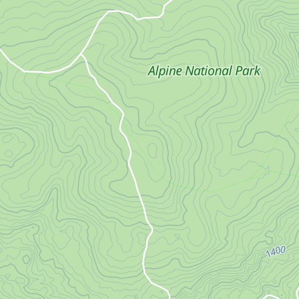 Map of Mount Nunyong