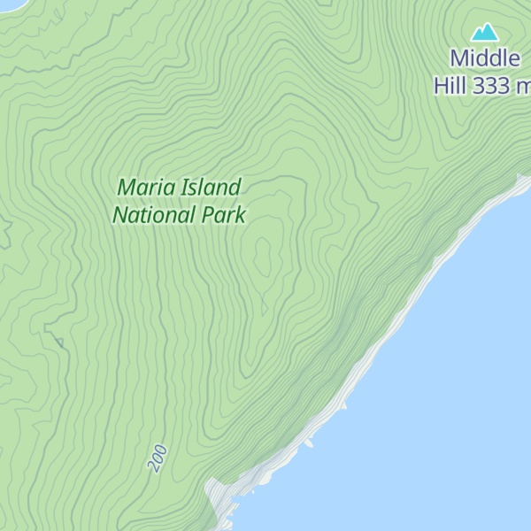 Map of Bottom Hill