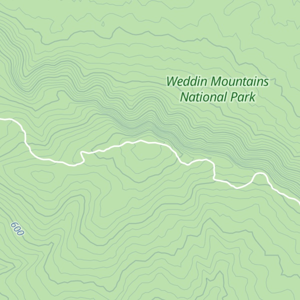 Map of Black Springs Mountains