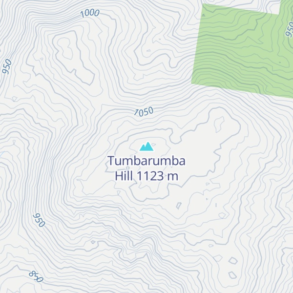 Map of Tumbarumba Hill