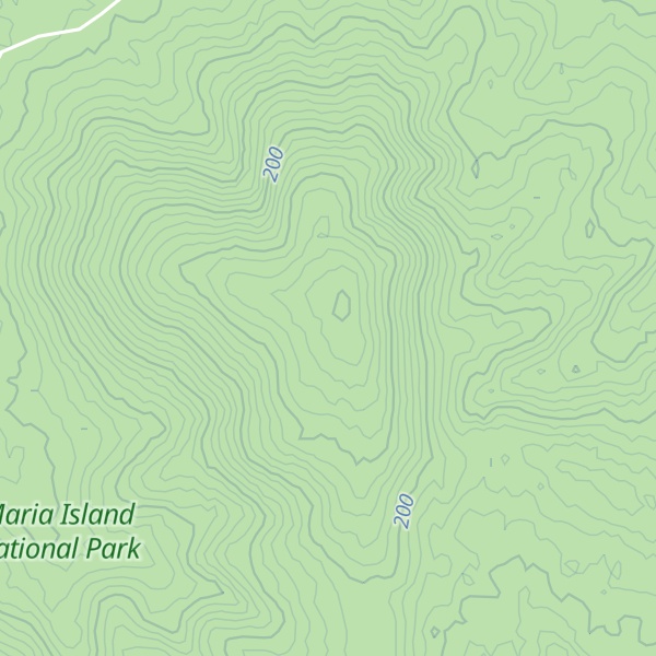 Map of Big Hill