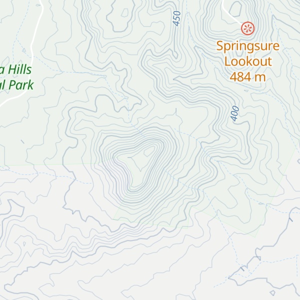 Map of Mount Booramool