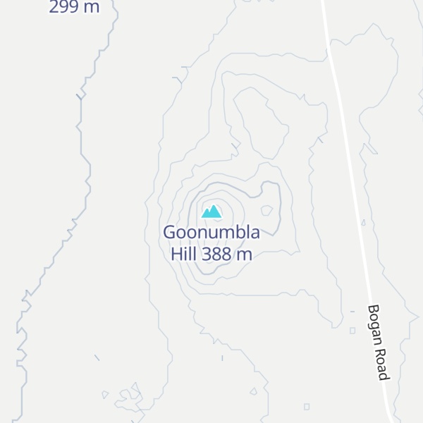 Map of Goonumbla Hill