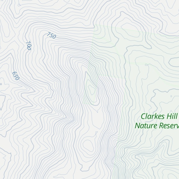 Map of Maragle Mountain