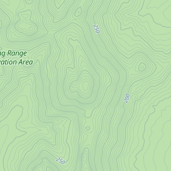 Map of Mount Leventhorpe