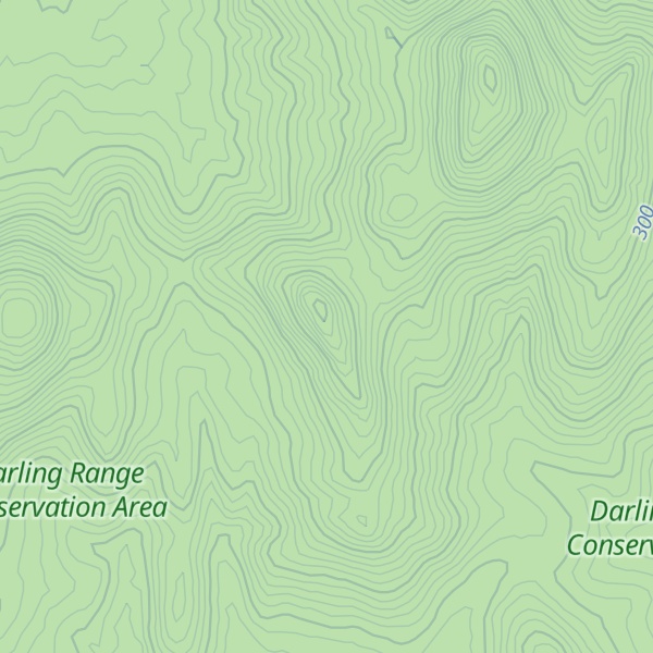 Map of Pillingers Peak