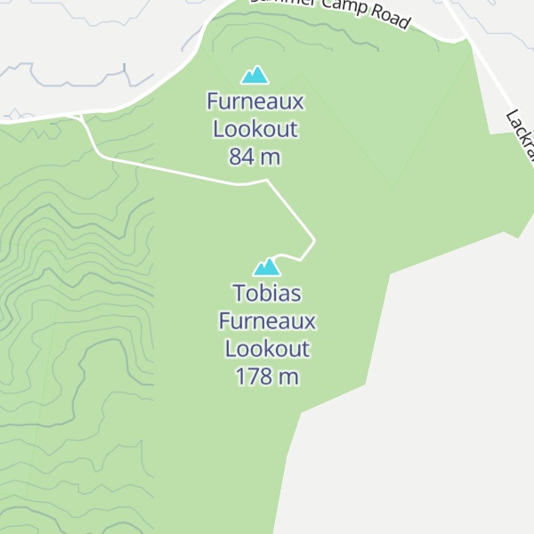 Map of Tobias Furneaux Lookout