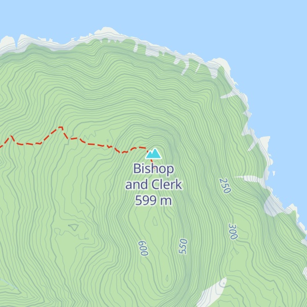 Map of Bishop and Clerk