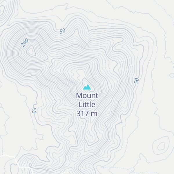 Map of Mount Little