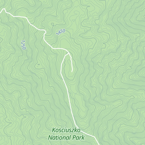 Map of Mount Youngal