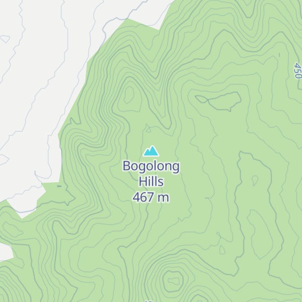 Map of Bogolong Hills