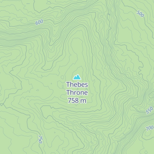 Map of Thebes Throne