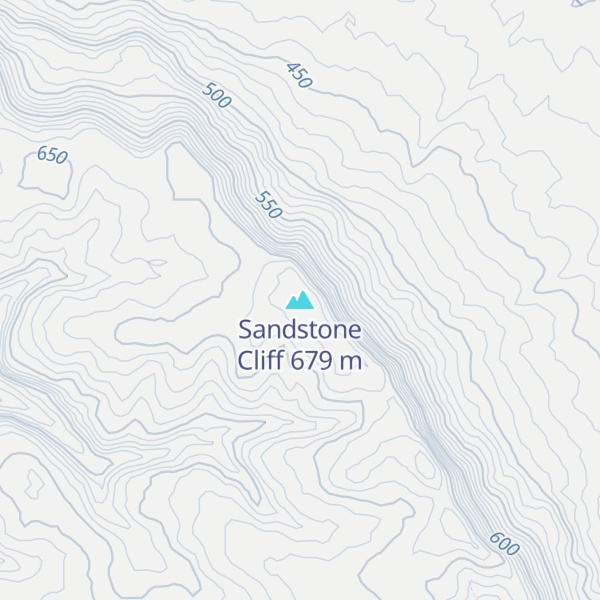 Map of Sandstone Cliff
