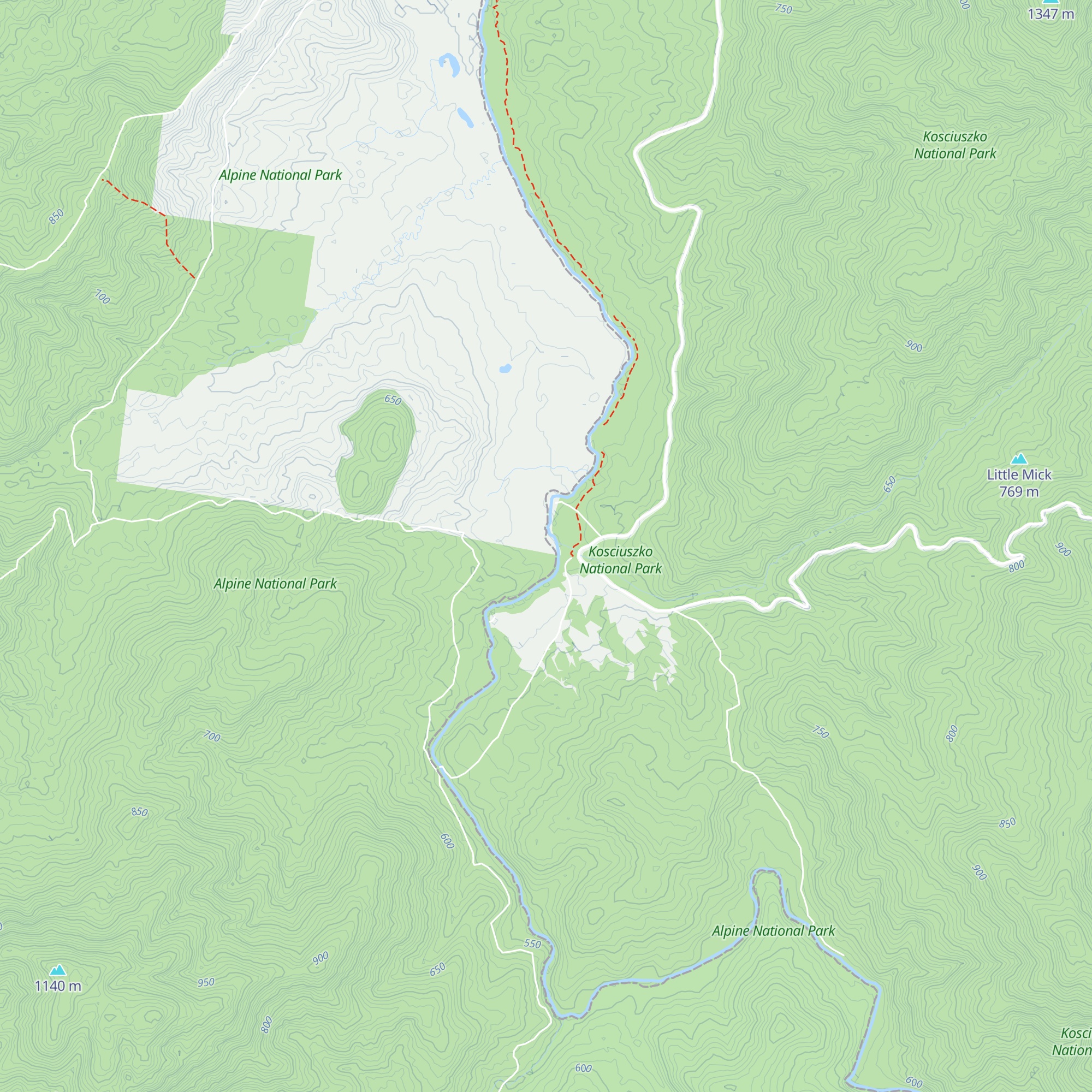 Dogmans Hut map