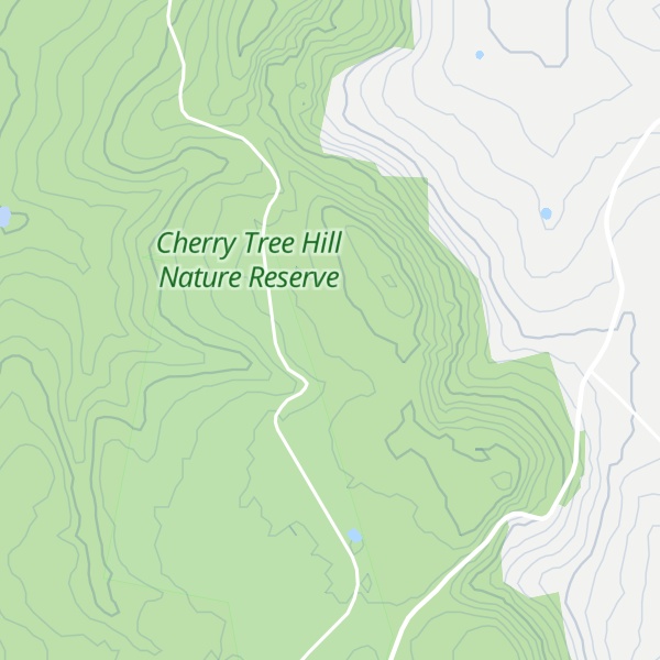 Map of Cherry Tree Hill
