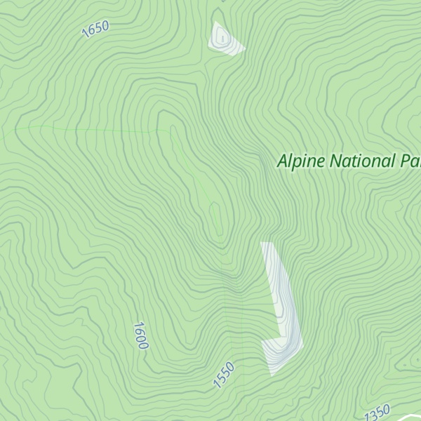 Map of Mount Cobberas Number 1