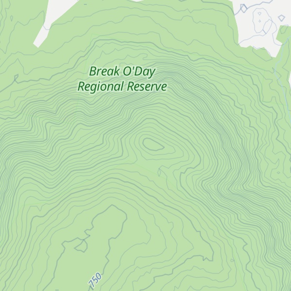 Map of Bare Rock