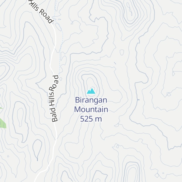 Map of Birangan Mountain