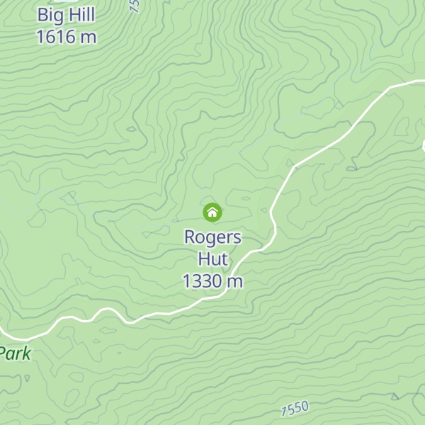 Map of Rogers Hut