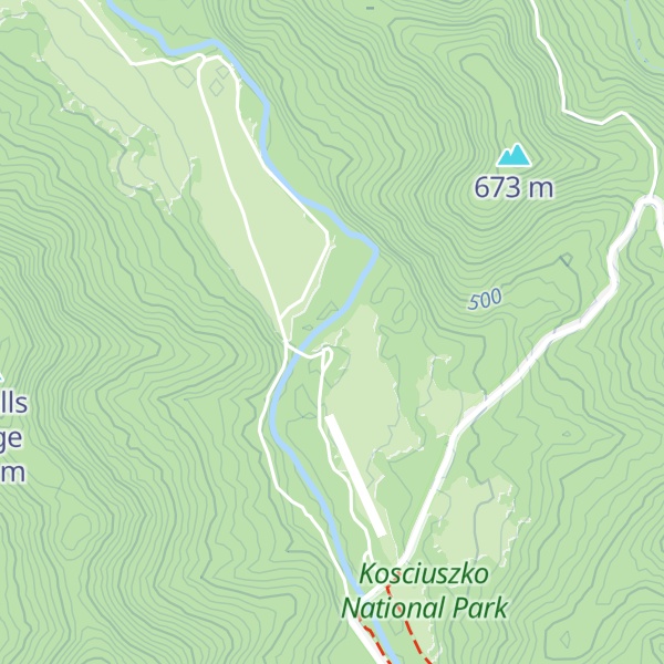 Map of Geehi Hut