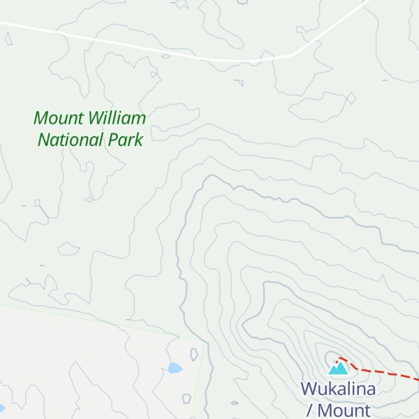 Map of Mount William