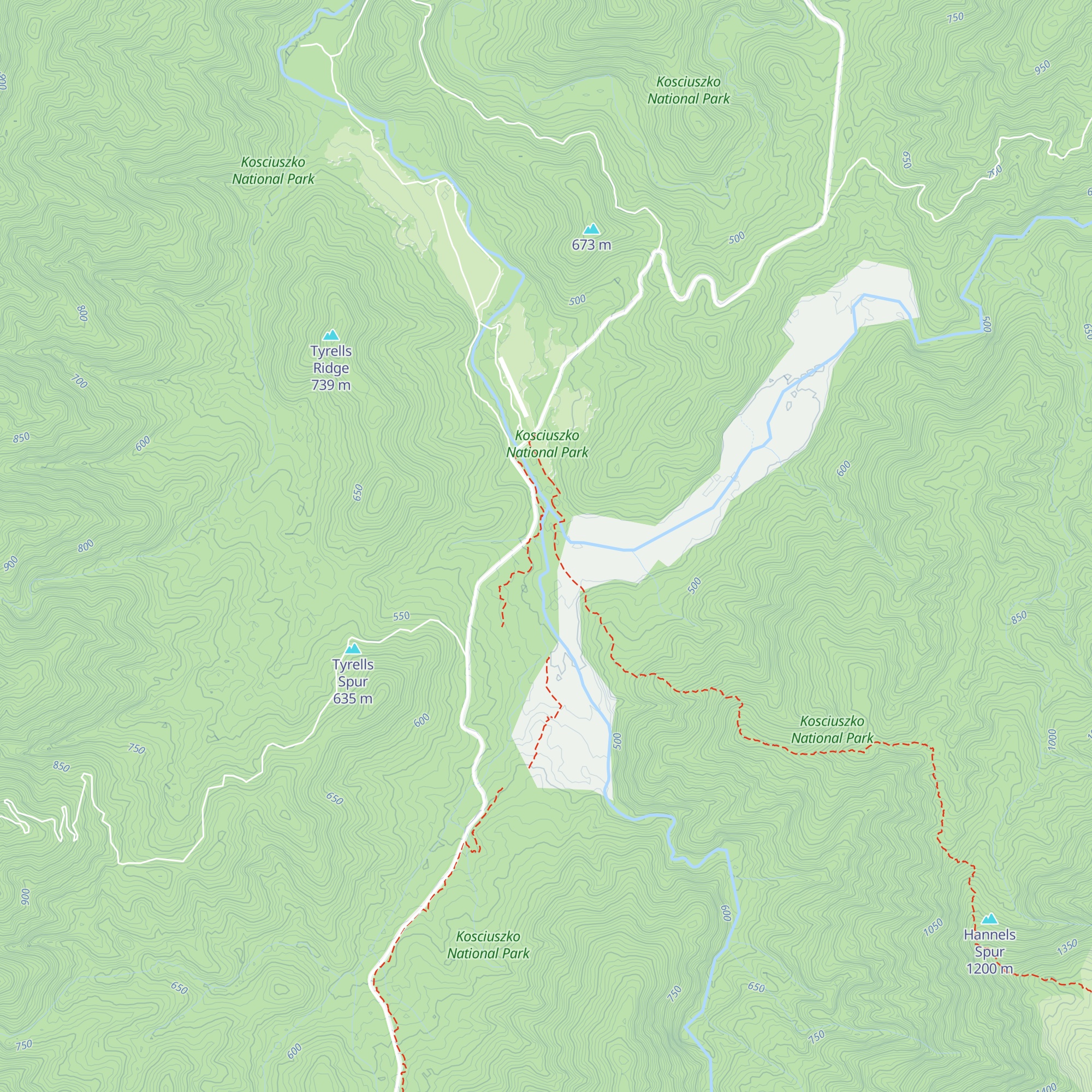 Dr Forbes Hut map