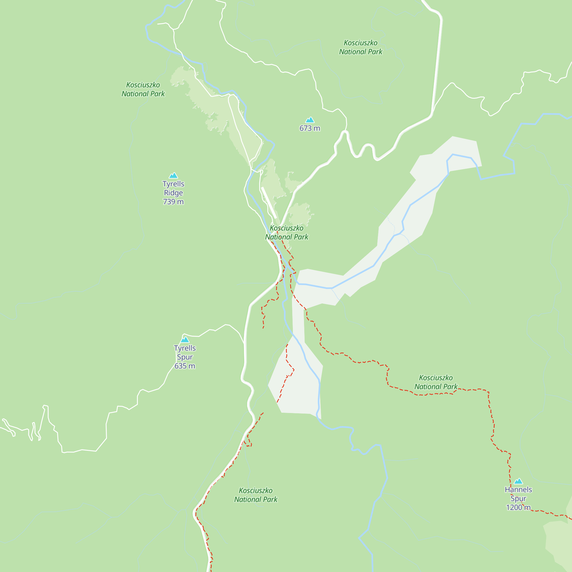 Dr Forbes Hut map