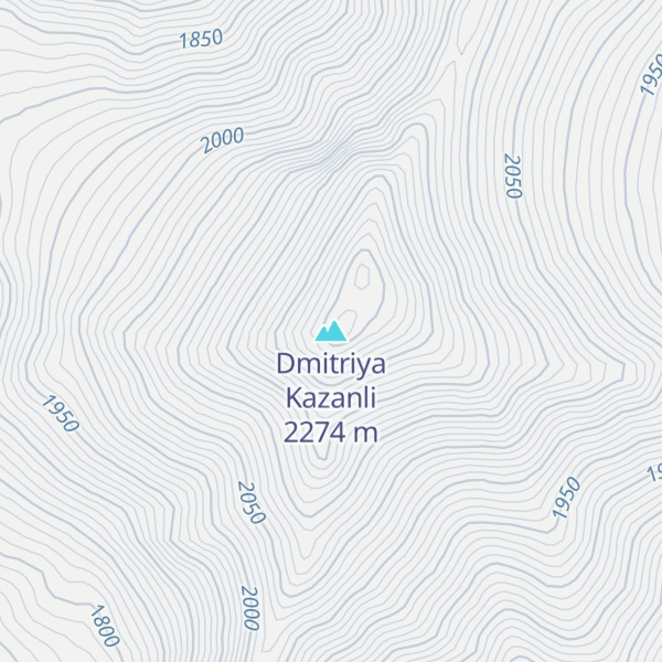 Map of Dmitriya Kazanli