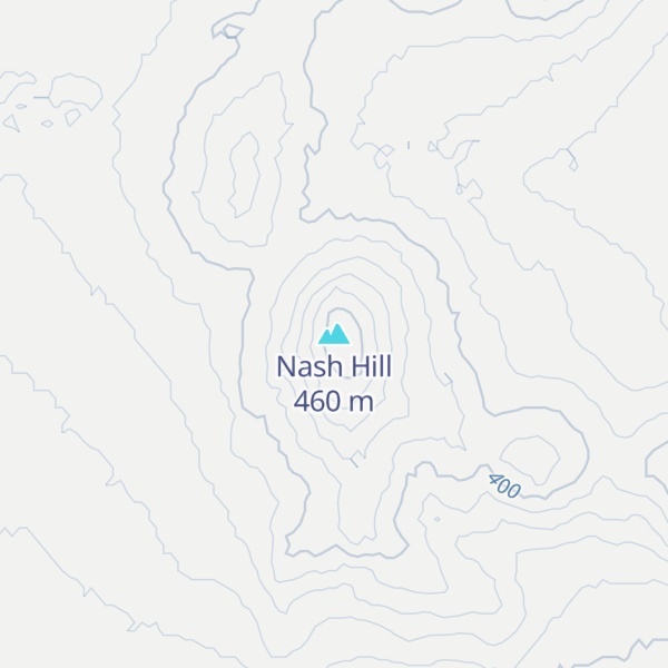 Map of Nash Hill