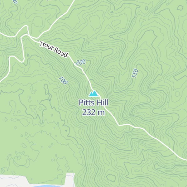 Map of Pitts Hill