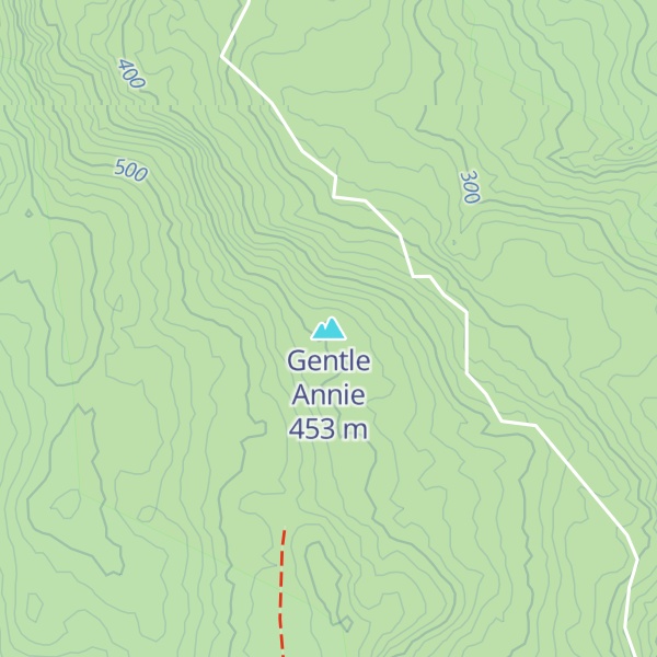 Map of Gentle Annie