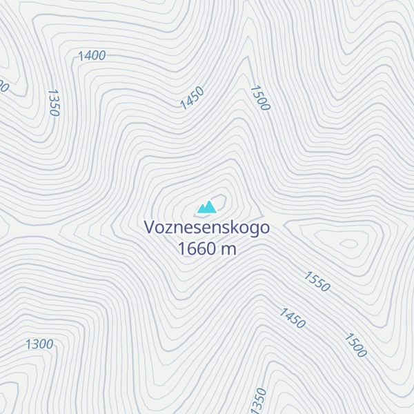 Map of Voznesenskogo