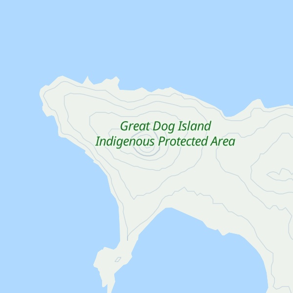 Map of Great Dog Hill