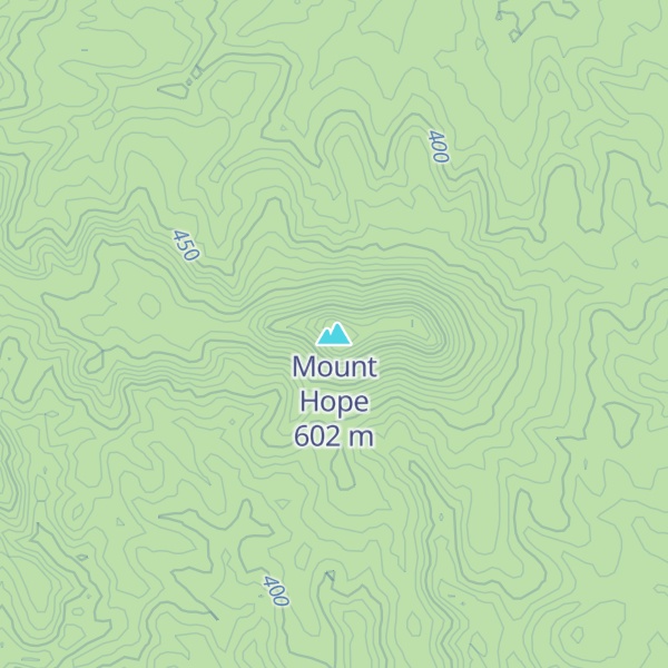Map of Mount Hope