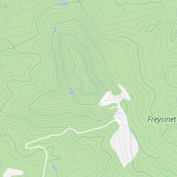 Map of Mount Paul