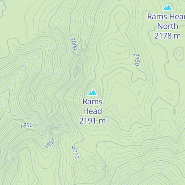 Map of Rams Head